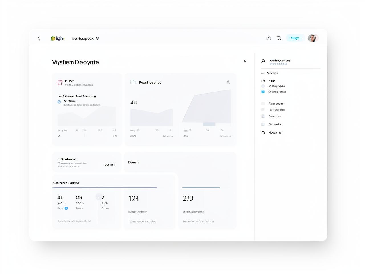 A dashboard screen with voice annotations attached